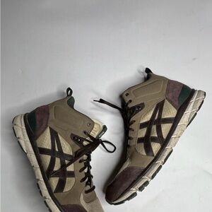 Onitsuka Tiger by Asics Tan and Brown Sneakers